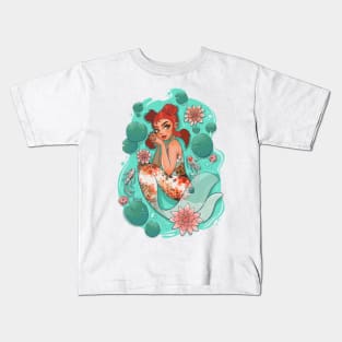 Koi mermaid Kids T-Shirt